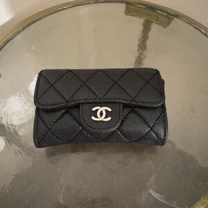 Black Quilted Wallet